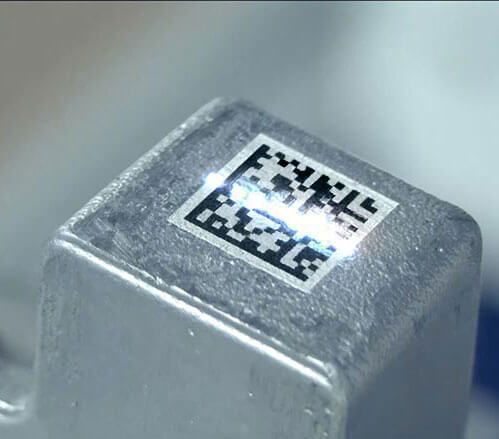 Datamatrix-01 Laser Engraving in the Foundry Industry