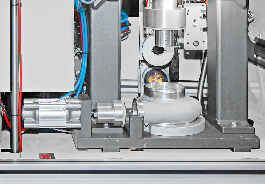 flypress-02 FlyPress: integration of laser marking and leak testing for automotive turbochargers