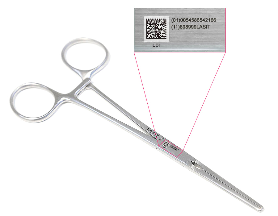 Marcatura-codici-UDI Laser Marking for the Dental Sector: Traceability, UDI and Biocompatibility on Implants, Abutments and Rotating Instruments