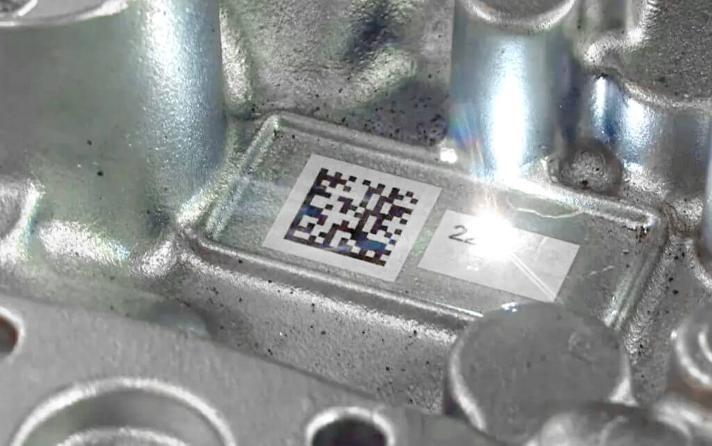 marcatura-laser-pressofuso-1024x642 Laser marking on hot parts: industrial solutions for high-temperature components