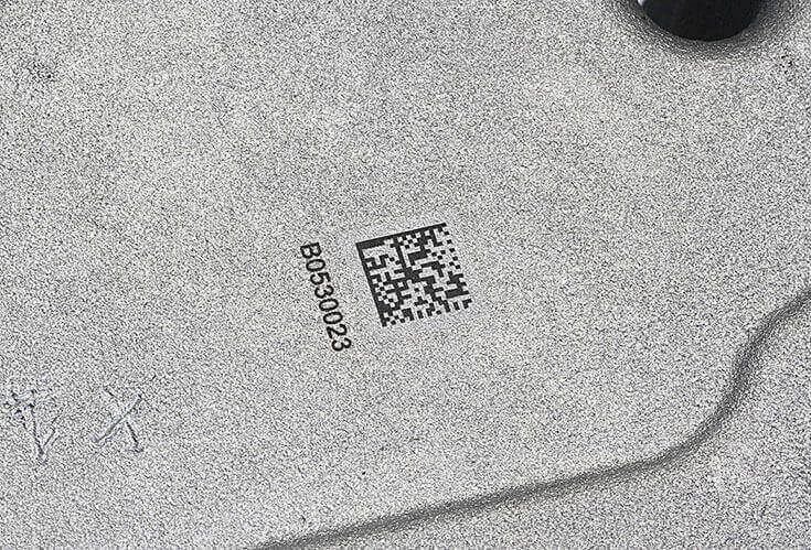 pressofuso-36 Laser marking on metals