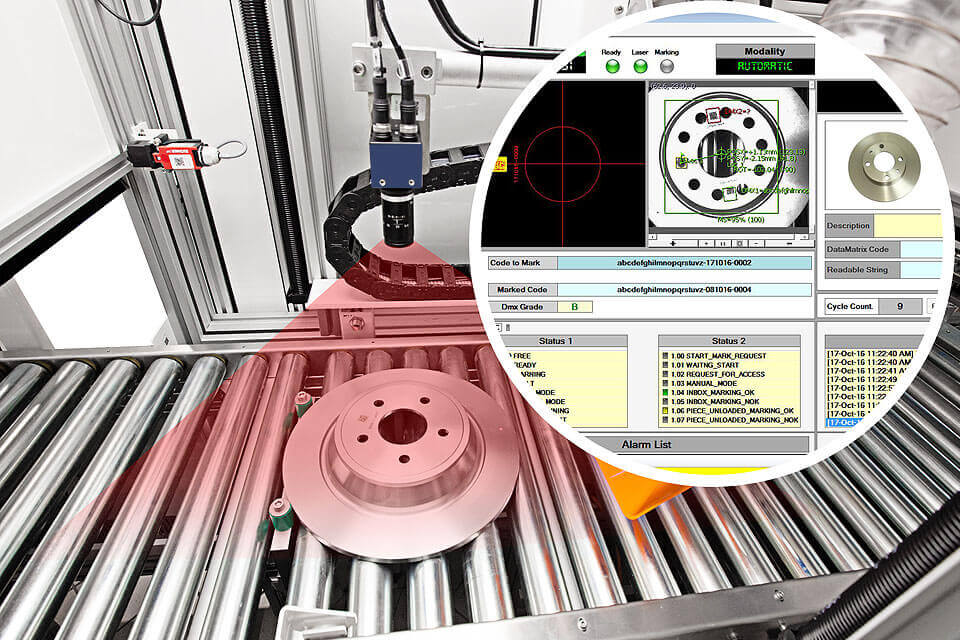 SistemaDIVisione Integration of Computer Vision with Laser Marking Systems in Aerospace