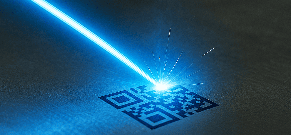Fascio_laser_con_datamatrix_hor Guide to choosing the right laser marker for your workshop