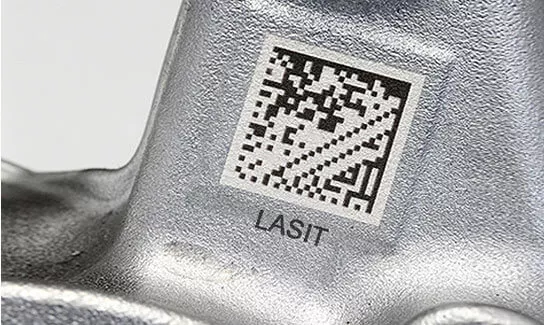 Codici2d-dmx1 Laser marking on metals